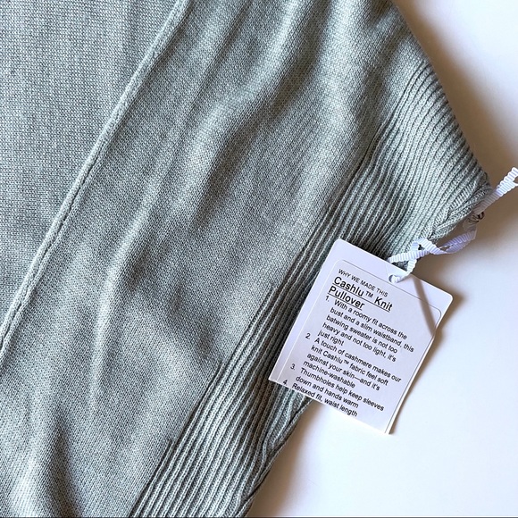 NWT Lululemon Cashlu Knit Pullover - Picture 6 of 6